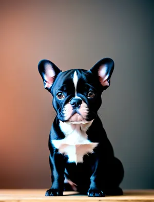Cute Wrinkled Terrier - Adorable Purebred Canine Portrait