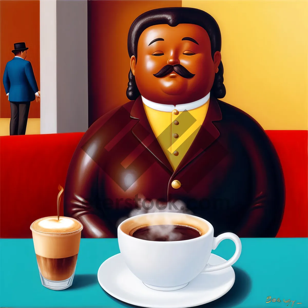 Picture of Caffeine Kick: Aromatic Coffee in a Mug