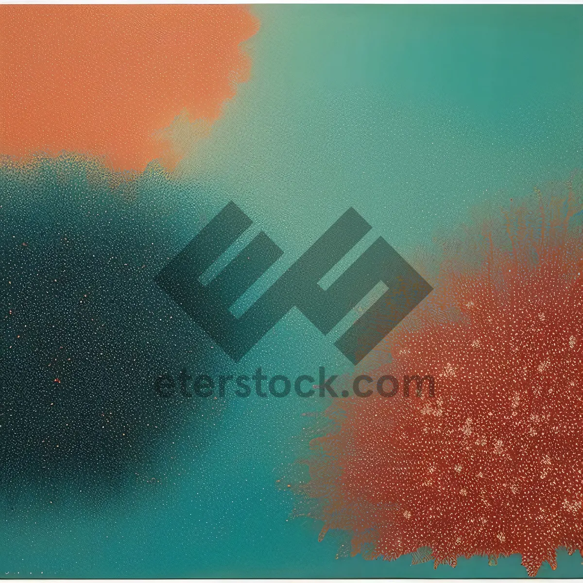 Picture of Vibrant Grunge Texture with Paint Splatters