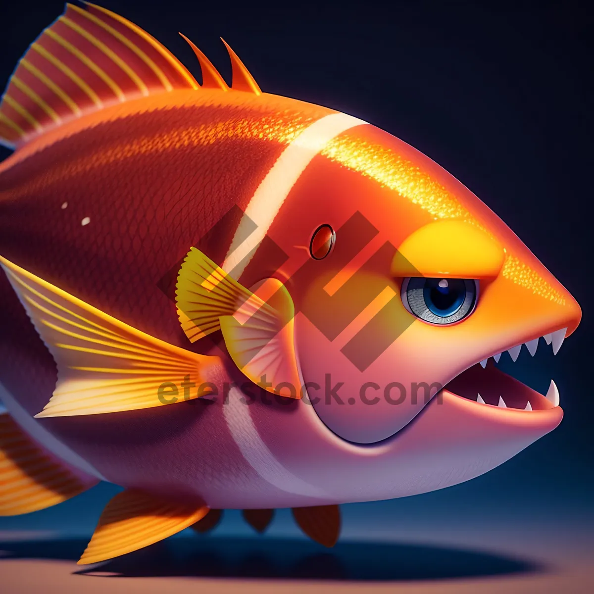 Picture of Vibrant Seawater Graphics: Captivating Art Design