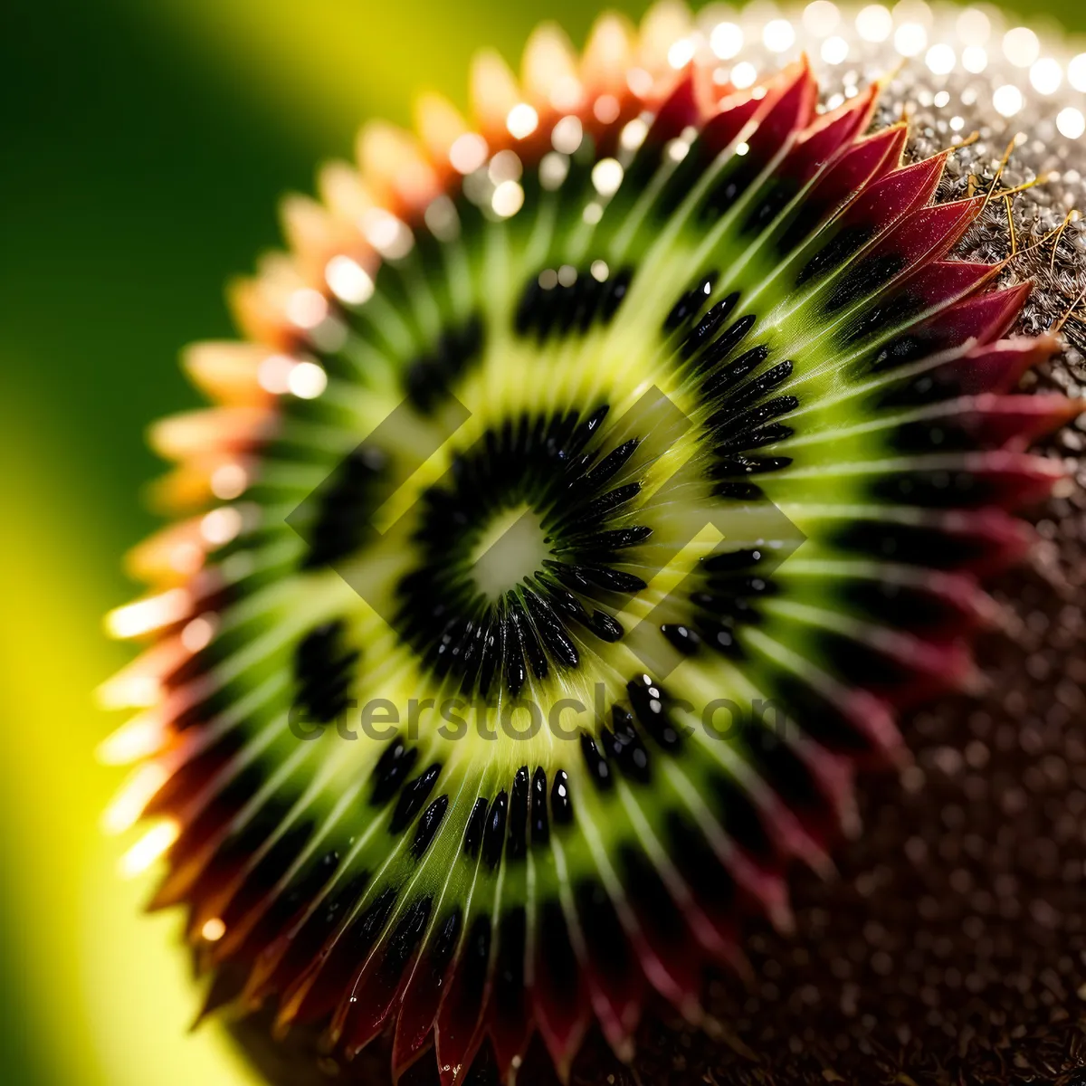 Picture of Fresh and Juicy Kiwi Fruit Closeup