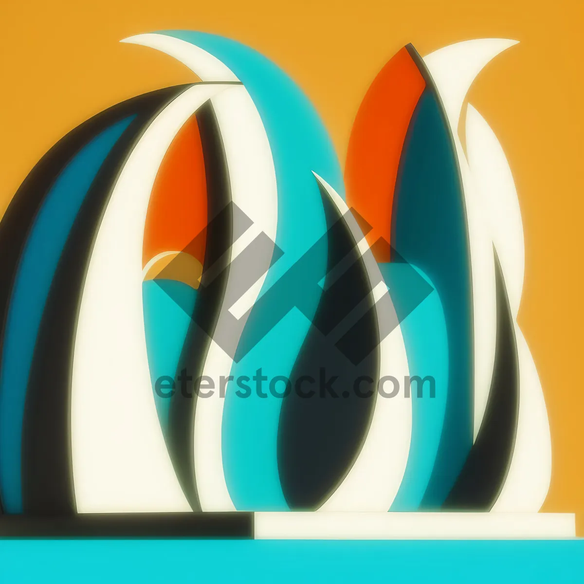 Picture of Graphic design icon set with circle symbol buttons