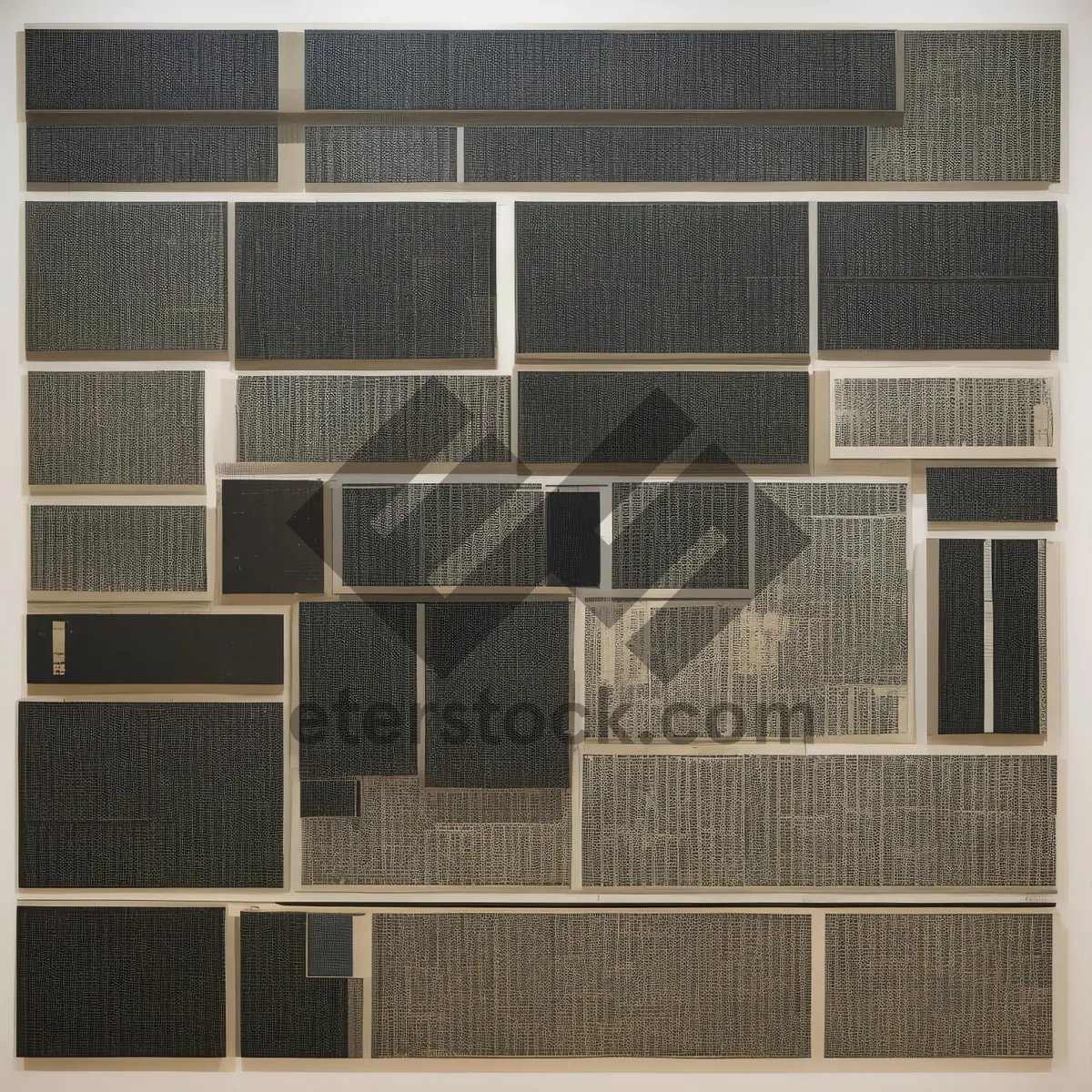 Picture of Solar Array Cell: Modern Design Square Tile