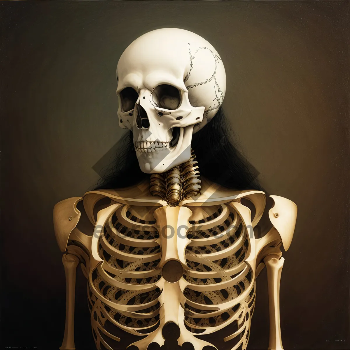 Picture of Anatomy of Fear: Terrifying Skeleton Bust