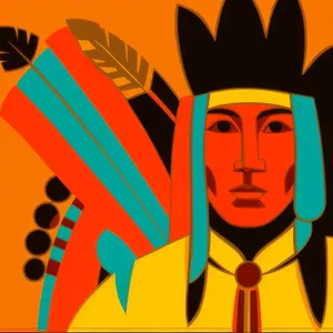 Proud National Flag Symbol, Patriotic Sign