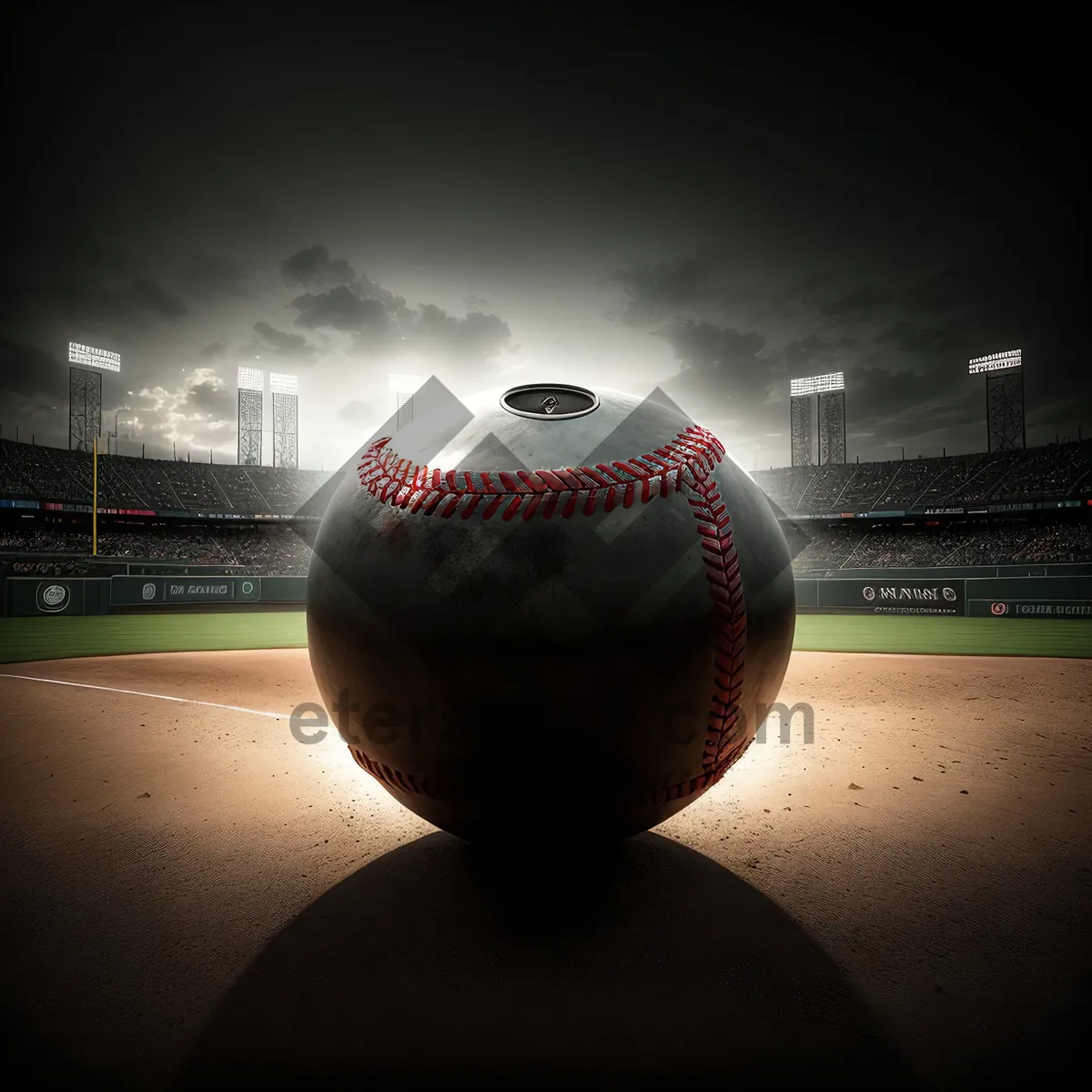 Picture of Baseball Glove - Essential Sports Equipment for the Game"
(Note: This is just an example of a short name for the image based on the provided tags. The actual effectiveness of the name may depend on the context and purpose of usage.)