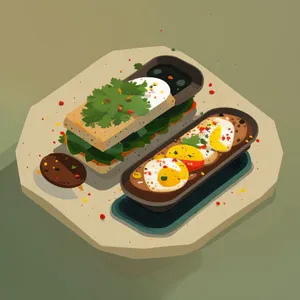 Electronic equipment plate for printer meal