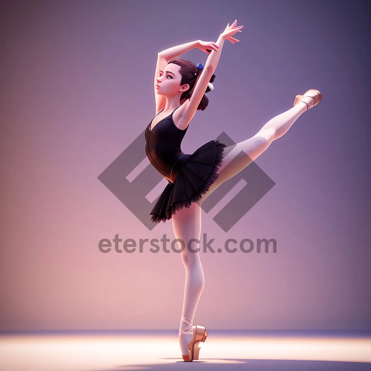 Picture of Graceful Ballet Performance in Motion