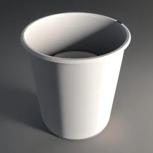Hot Coffee Cup on Saucer - Breakfast Drinkware