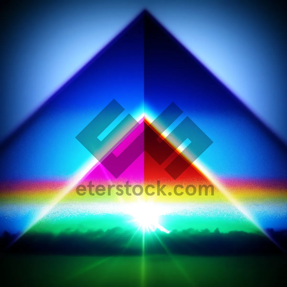 Picture of Light Energy Fractal Graphic Design Artistic Pattern