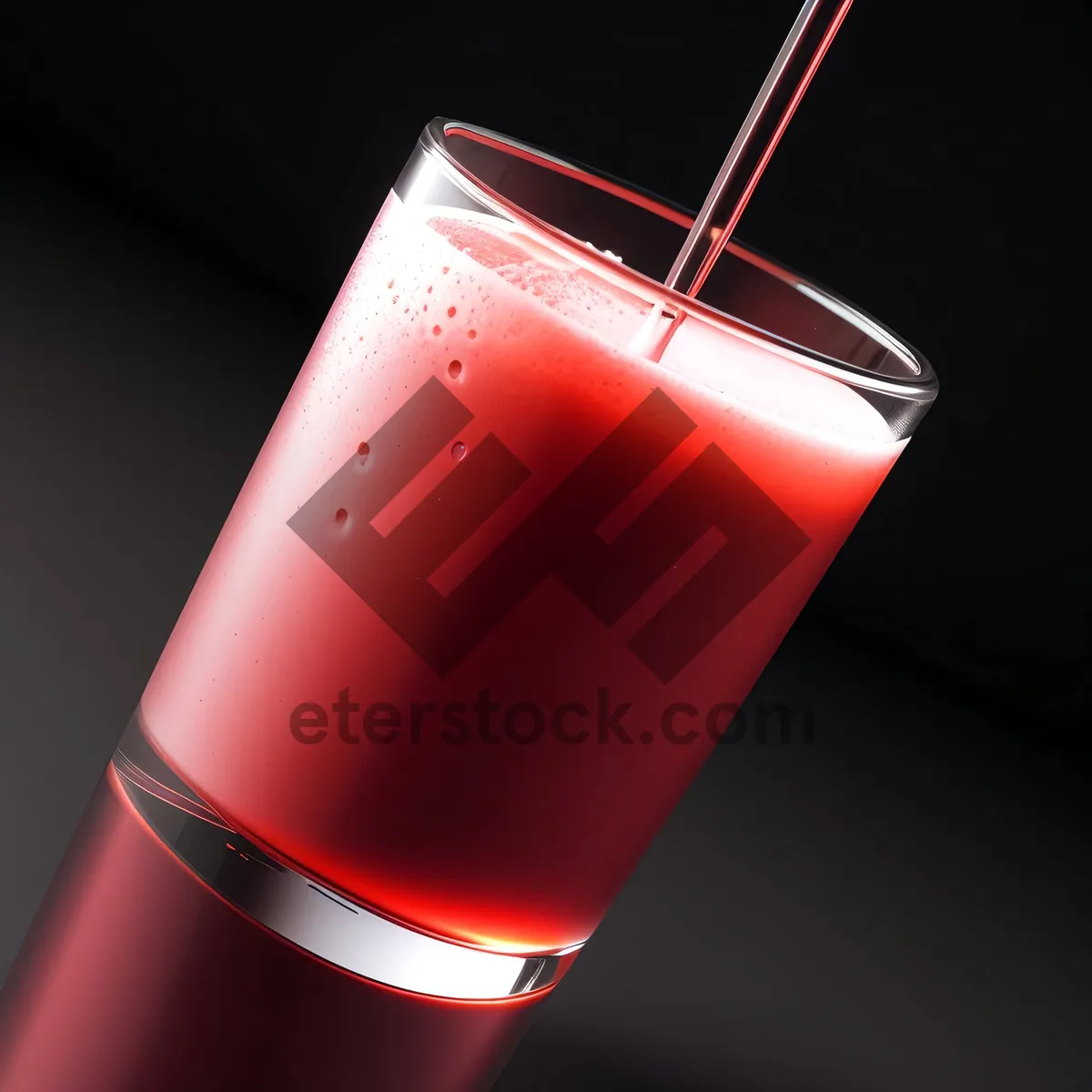 Picture of Refreshing Sour Vodka Cocktail in Glass