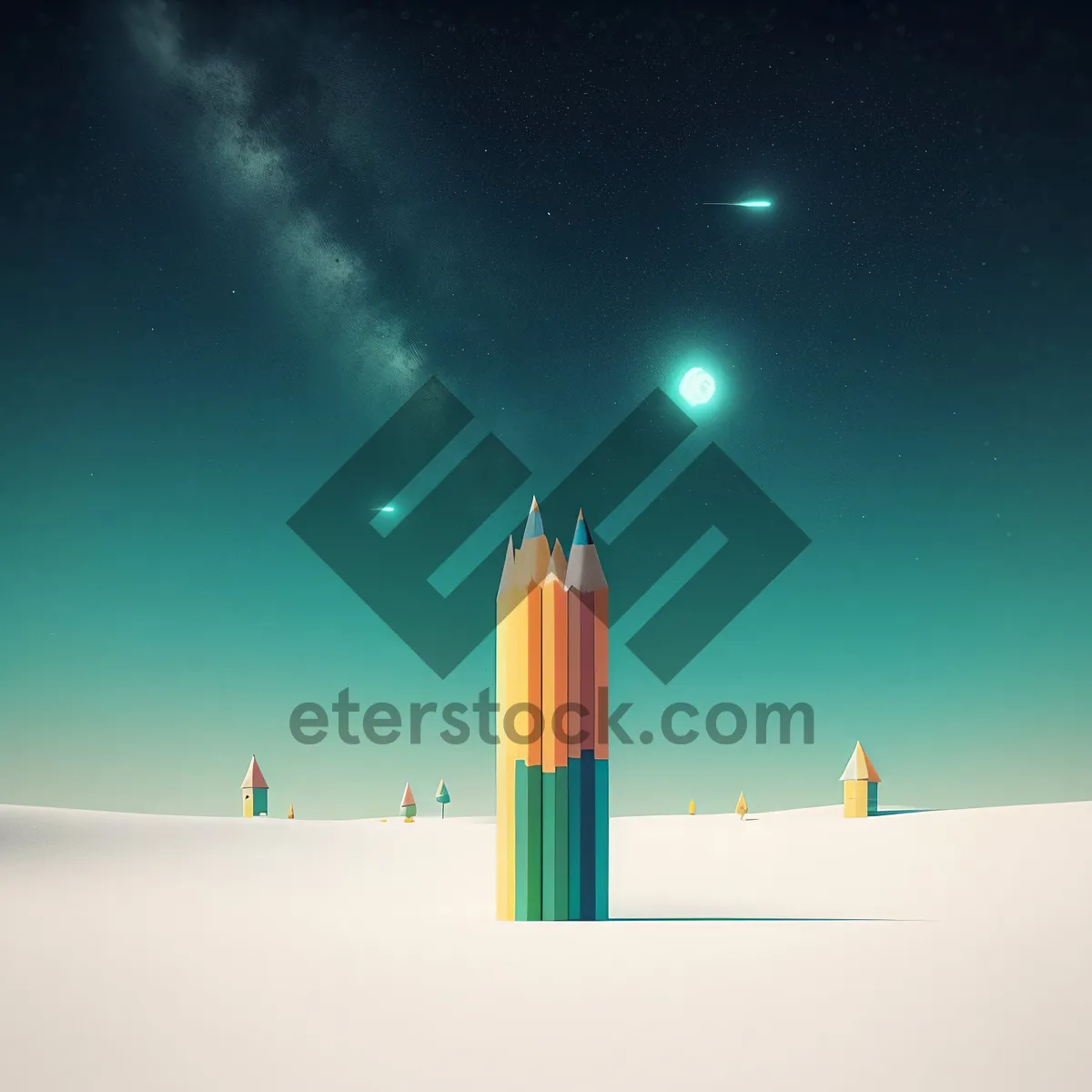 Picture of Vibrant Art Supplies for Creative Education