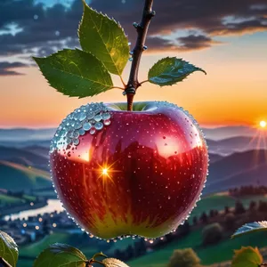 Fresh Cherry Apple - Healthy and Delicious Red Fruits