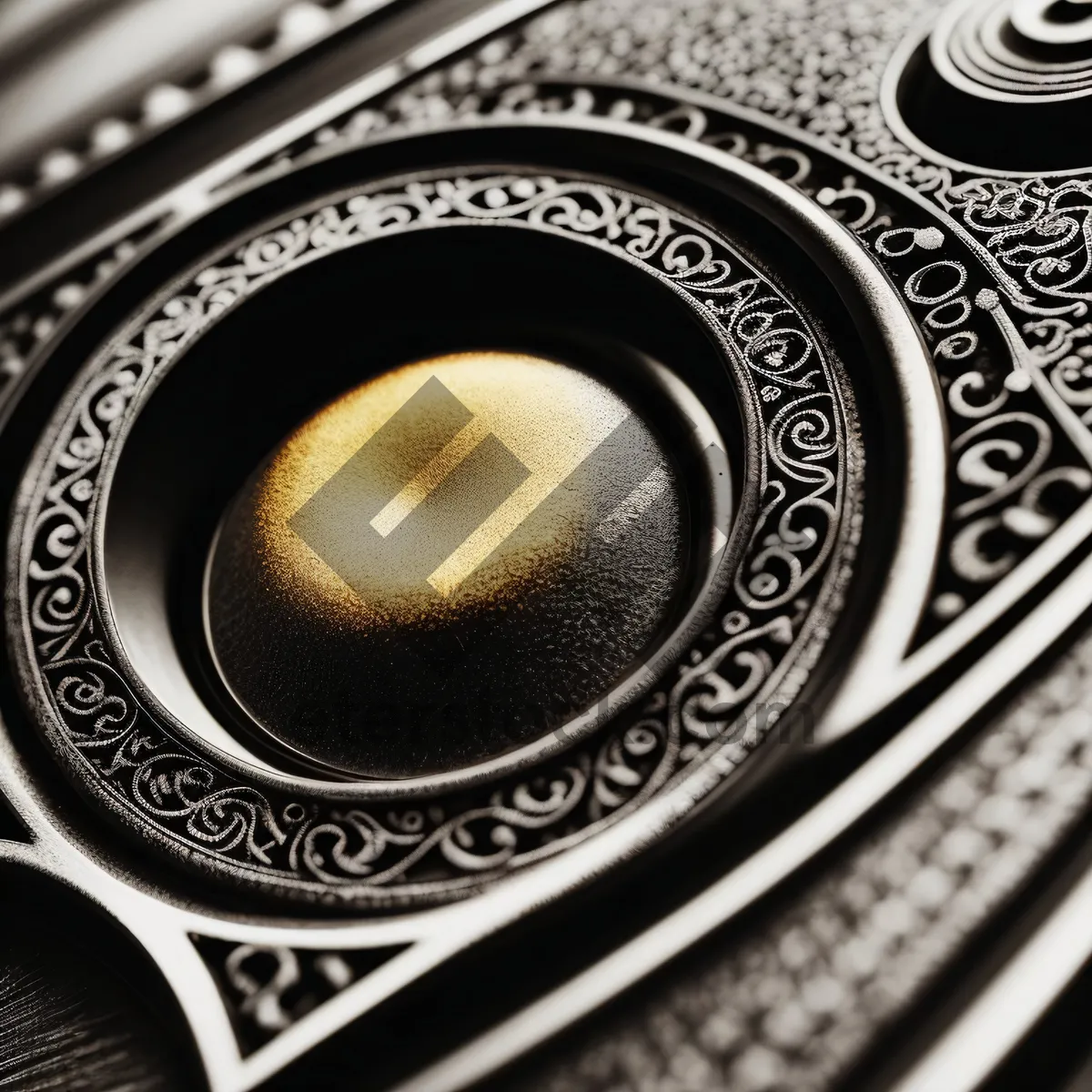 Picture of Black Reflex Camera with Coffee Cup