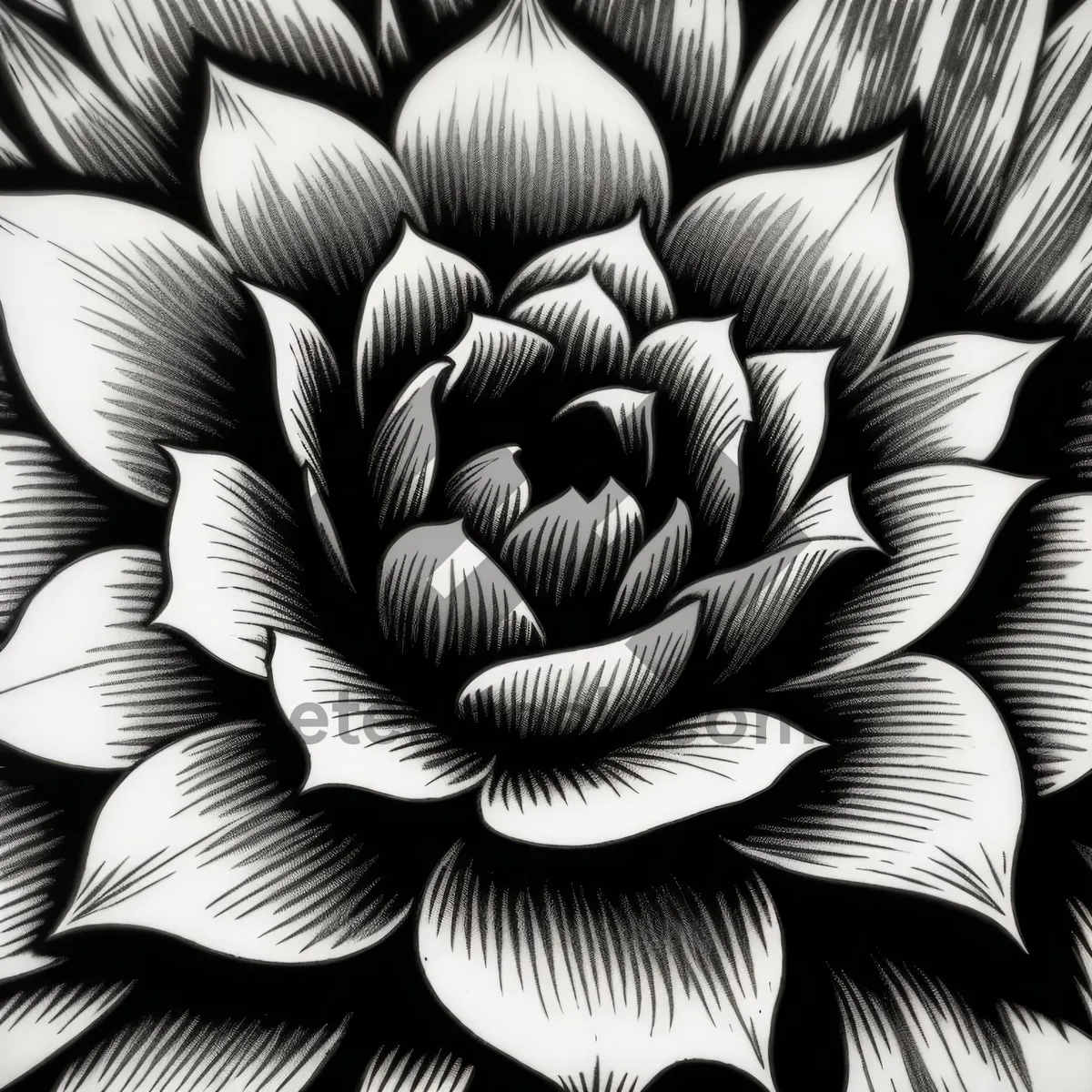 Picture of Lotus Flow: Whimsical Digital Fractal Art