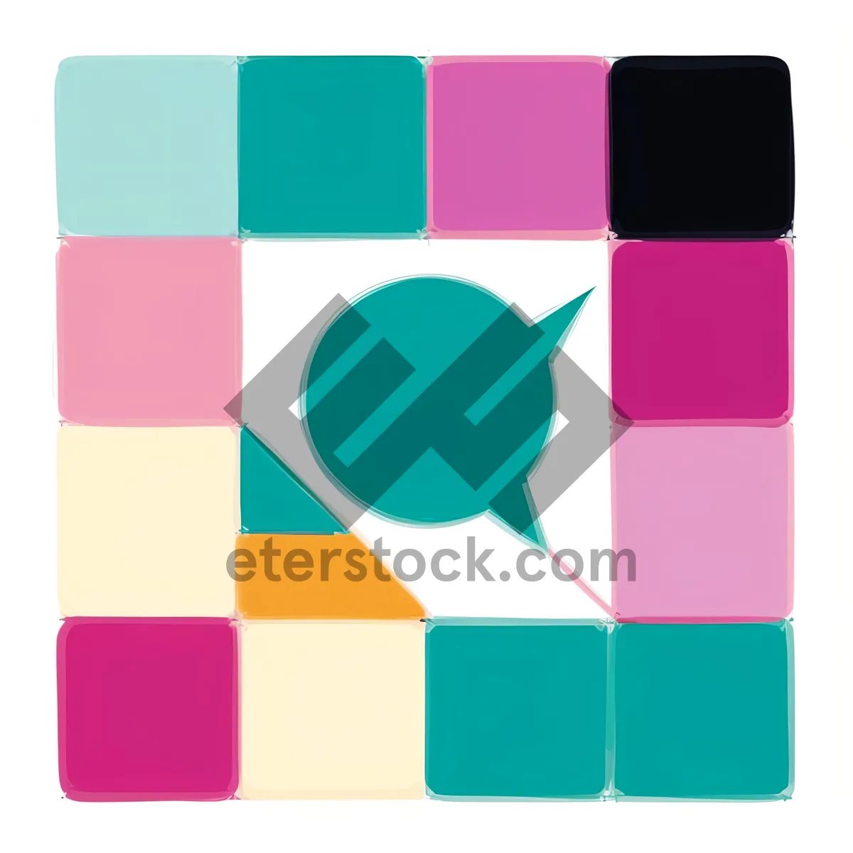 Picture of Blank Paper Icon Set - 3D Plaza Design