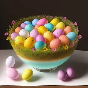 Colorful Easter Egg Candy Celebration