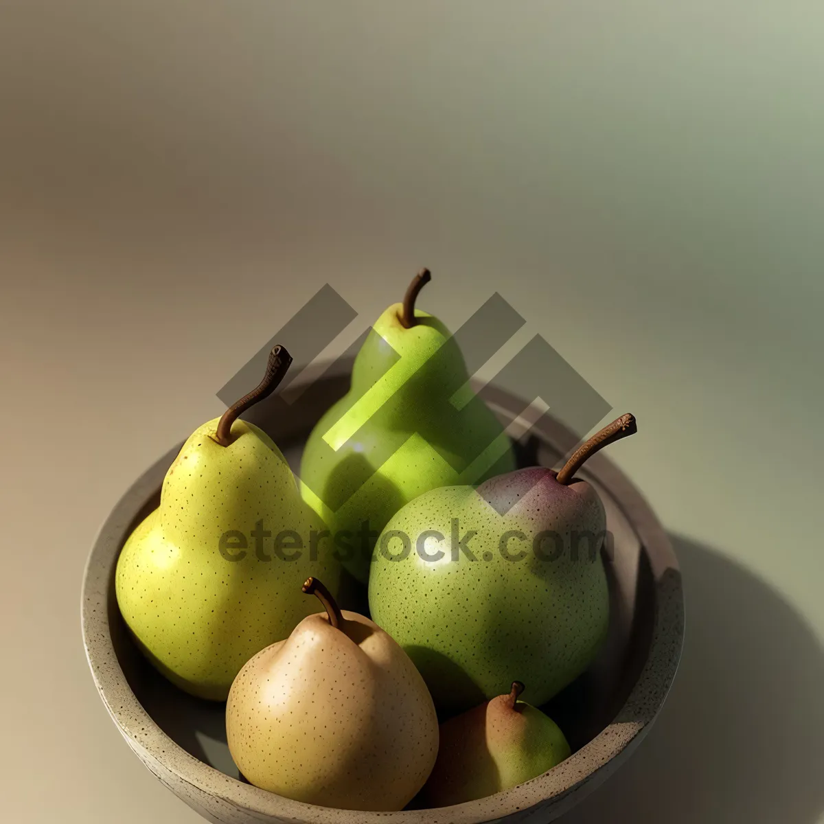 Picture of Fresh and Juicy Granny Smith Apples: A Healthy, Delicious Snack
