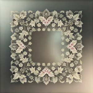 Vintage Lace Ornate Decorative Frame Design