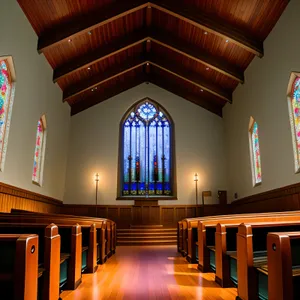 Grandeur of Historic Cathedral's Ornate Interior