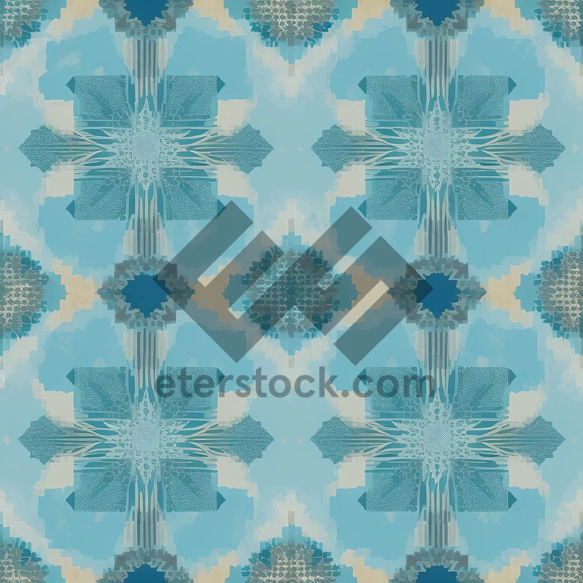 Picture of Winter Celebration Snowflake Pattern Graphic