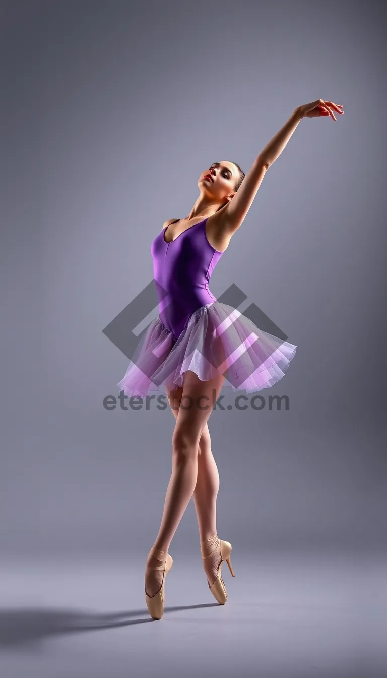 Picture of Beautiful female model posing in studio portrait.