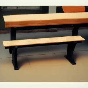 Wooden Piano Bench - Elegant Keyboard Instrument Seat