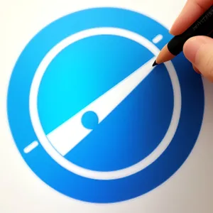 Shiny Web Buttons Set: Aqua Circle Icons