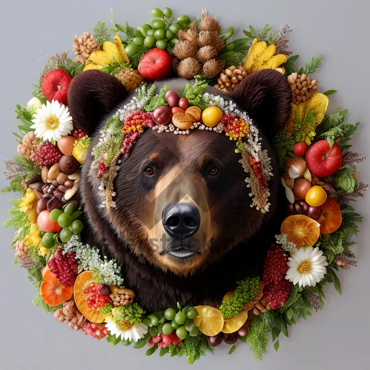 Picture of Seasonal Buckeye Fruit Ornament for Holiday Celebration