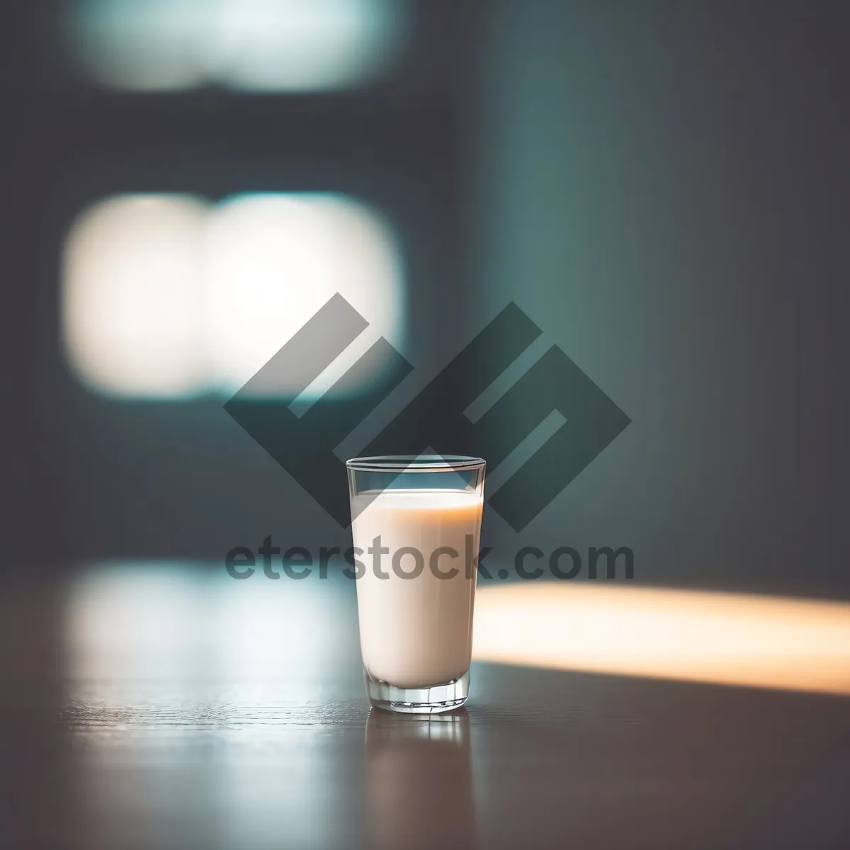 Picture of Steaming Cup of Morning Espresso with Milk