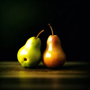 Juicy Yellow Pear - Fresh and Healthy Edible Fruit