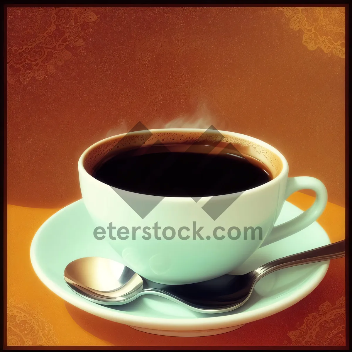 Picture of Morning Brew: Hot Espresso in a Stylish Cup