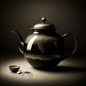 Traditional Ceramic Teapot for Hot Beverages