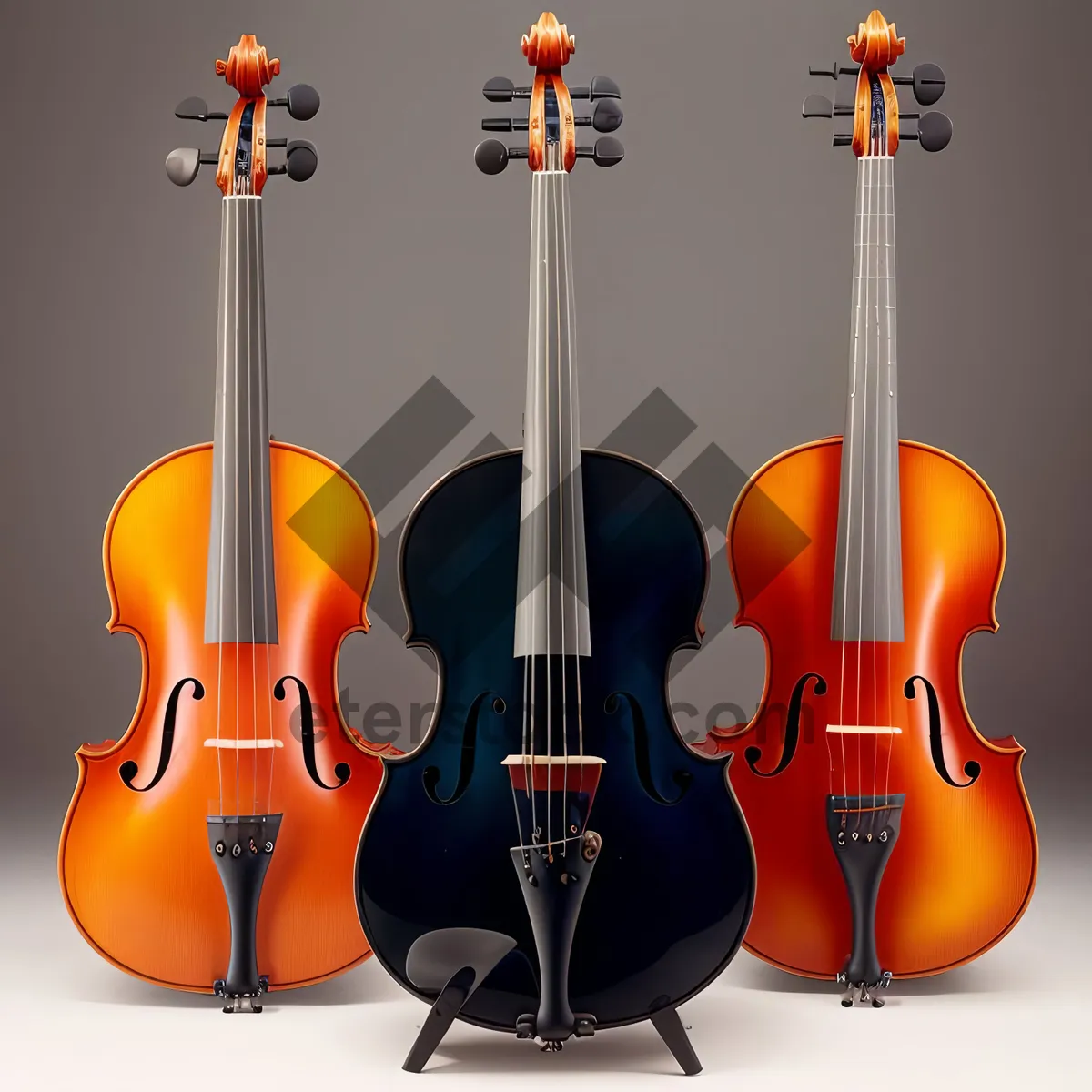 Picture of Melodic Strings: Harmonious Blend of Instruments