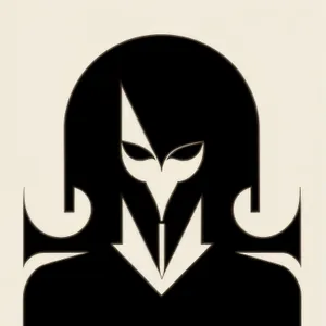 Pirate Fist Silhouette Symbol - Bold Graphic Design