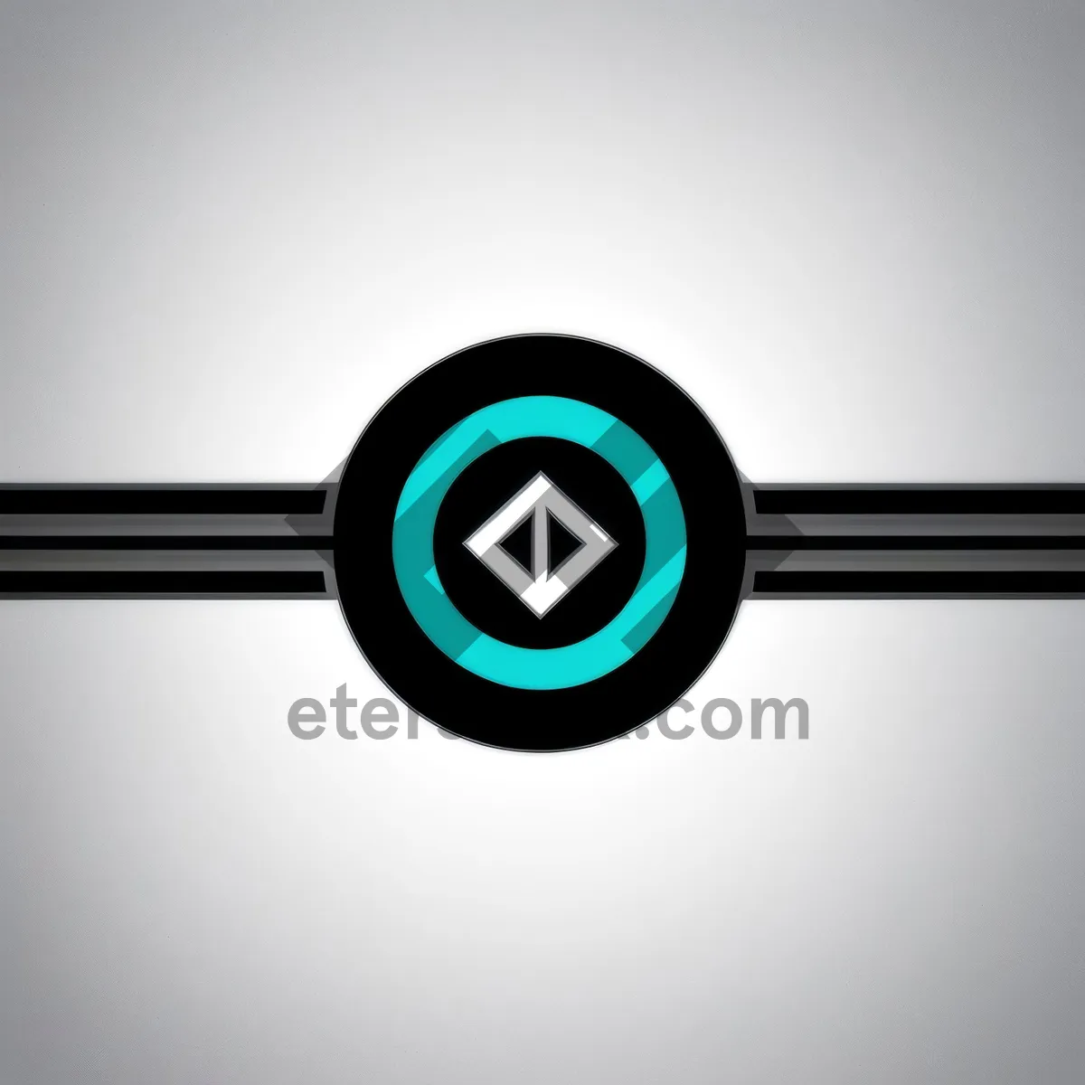 Picture of Modern glossy web button set with shiny icons