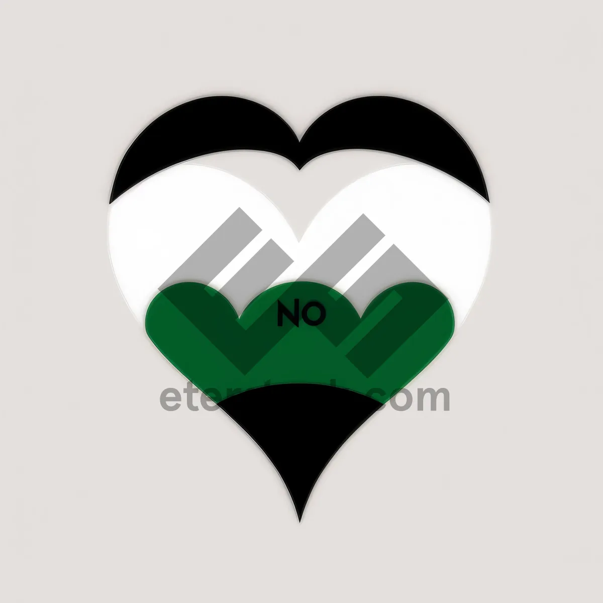 Picture of Love Ball: A Shiny Heart-shaped Icon for Soccer Fans