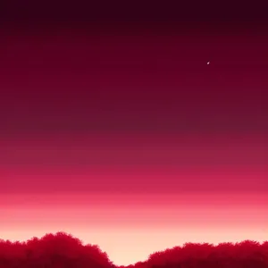 Festive Winter Night Sky: Starlit Snowy Backdrop