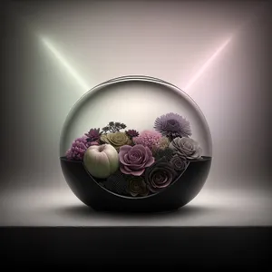 Globe Glass Sphere Design Icon