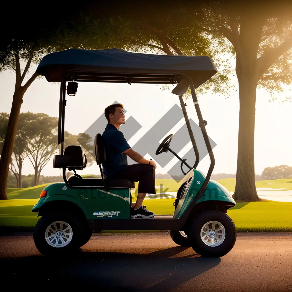 Picture of Golf Cart - Outdoor Sports Transportation