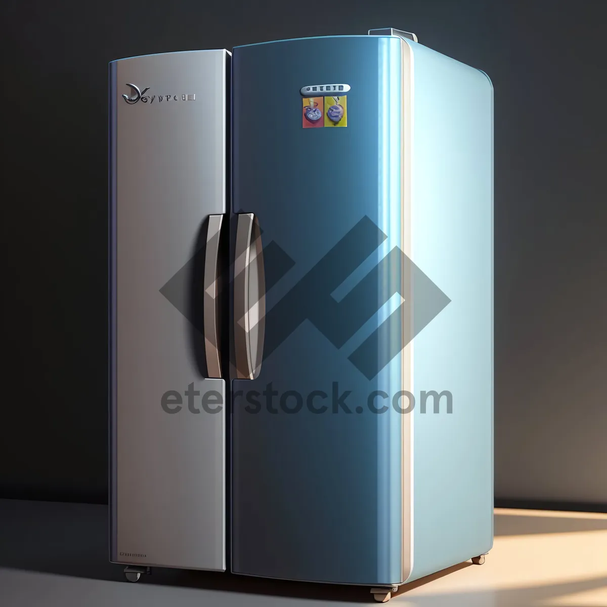 Picture of Modern Home Refrigerator: Efficient Cooling System for Everyday Use