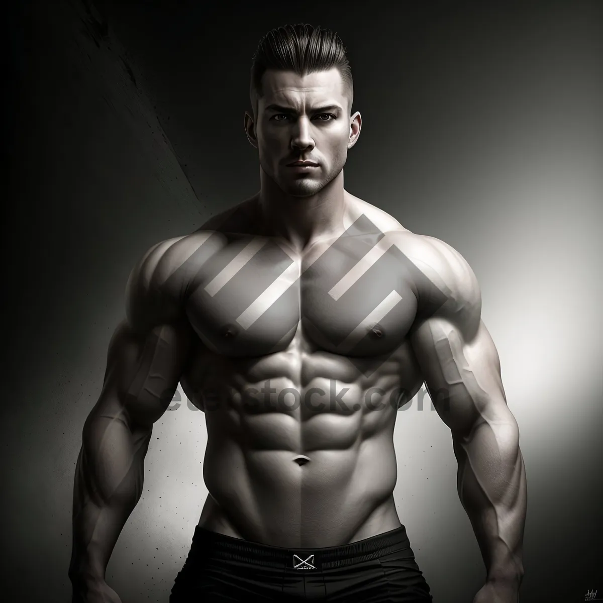 Picture of Powerful and Sculpted: The Masculine Bodybuilder