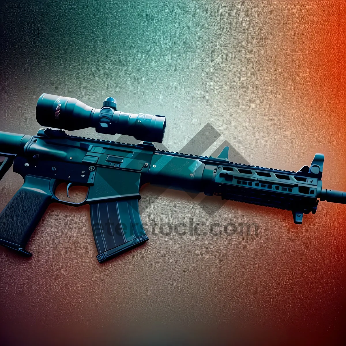 Picture of Powerful Military Assault Rifle - Weapon of Choice