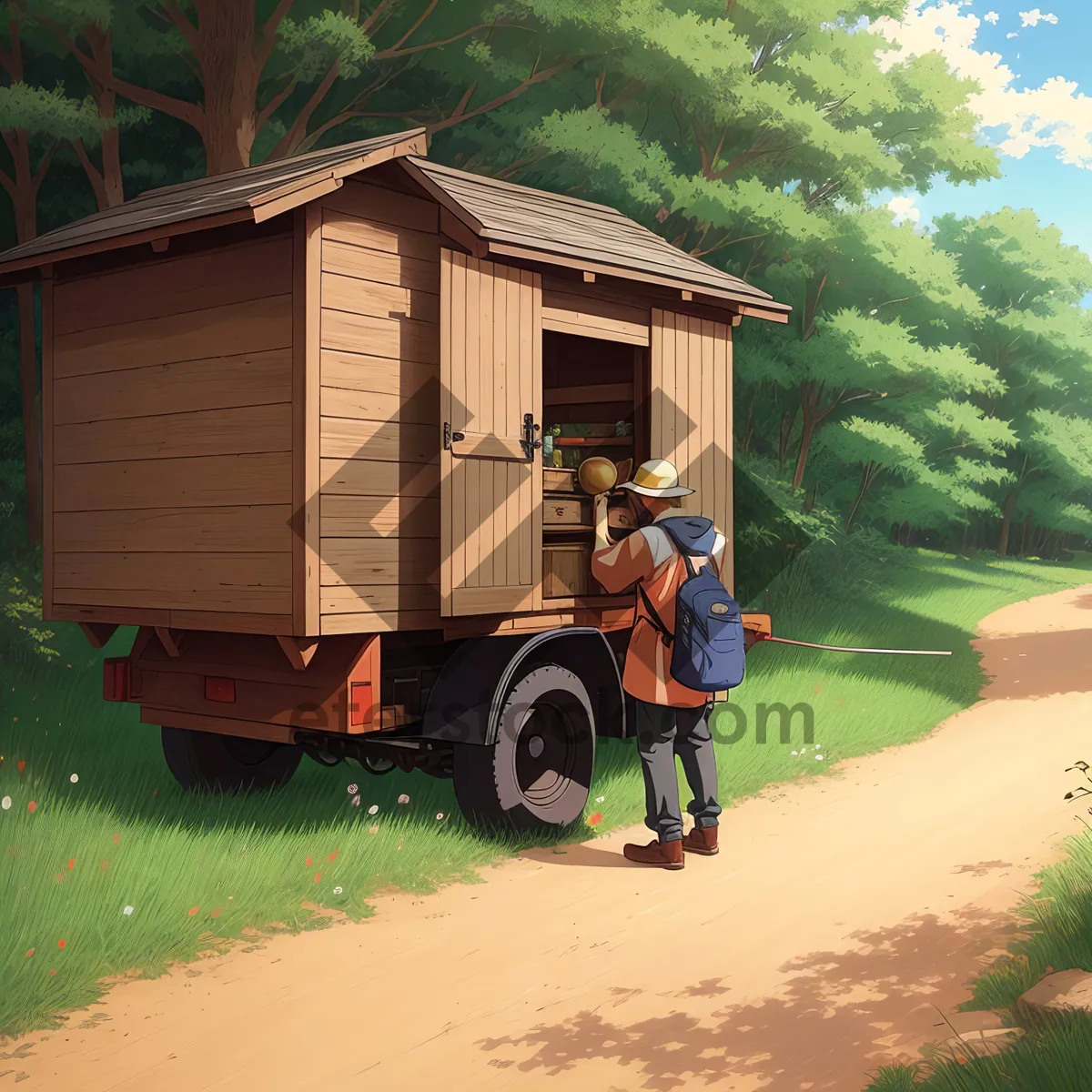 Picture of Rural Farm Camper on Wheels