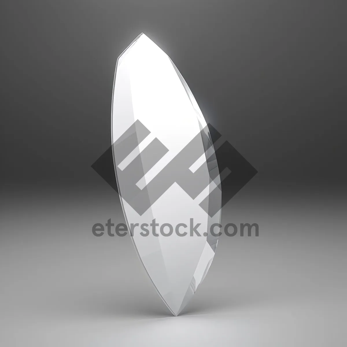 Picture of Crystal Clear: A 3D Symbol of Glass and Light