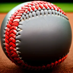 Team's Baseball Equipment on Green Field