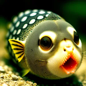 Colorful Tropical Marine Fish in Underwater Reef