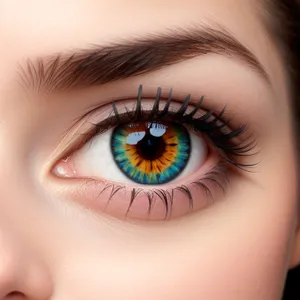 Sparkling Eyes: Natural Beauty Enhanced with Mascara