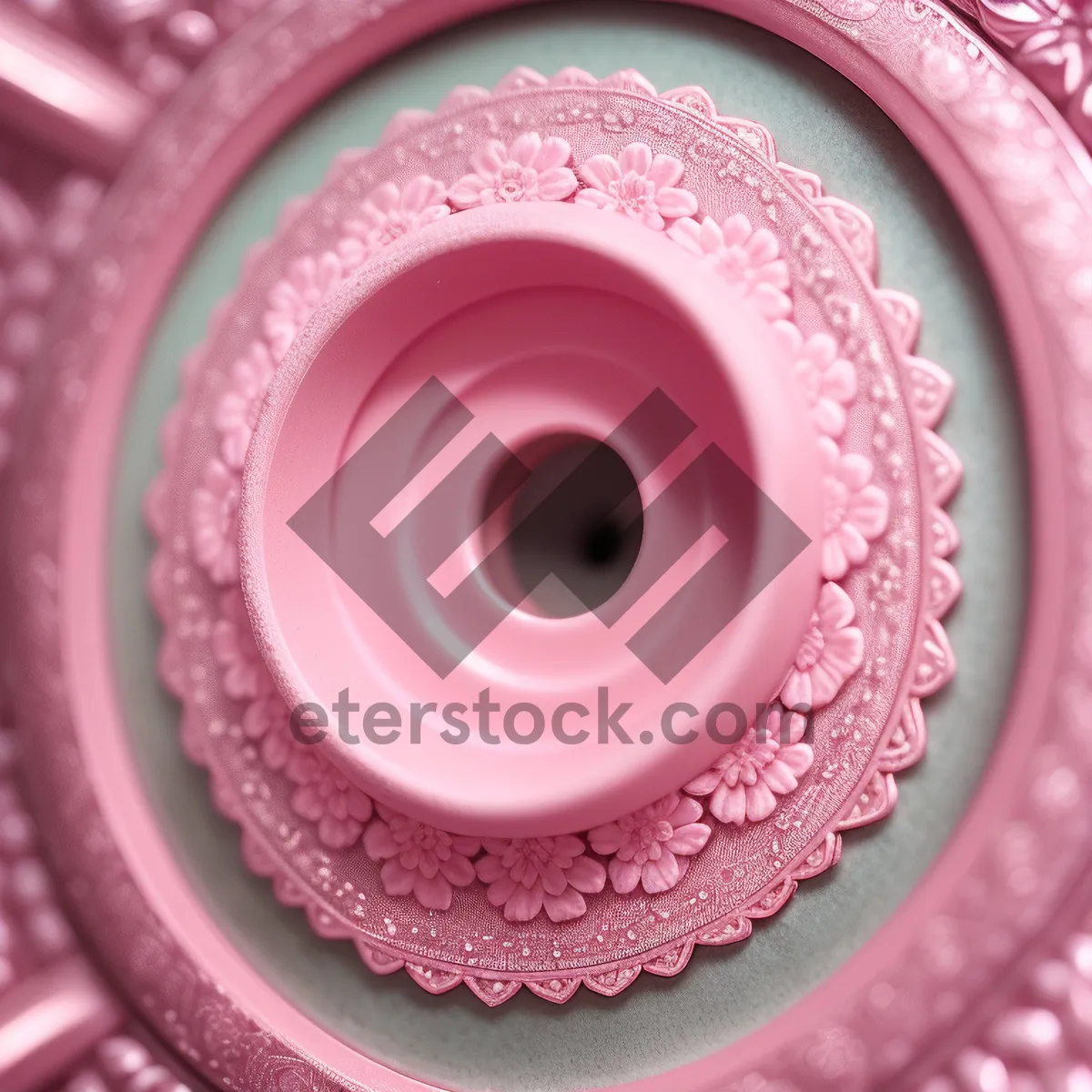 Picture of Coil Structure: Rose Close-Up Floral Beauty.