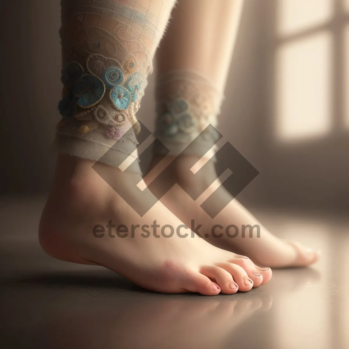 Picture of Seductive Legs: Attractive and Sexy Foot Care.